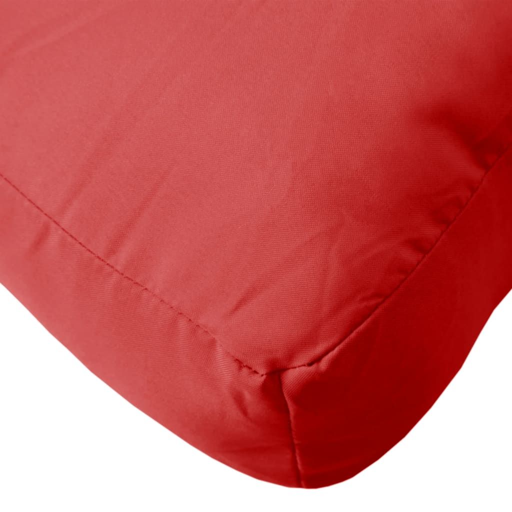 Pallet Cushions 3 pcs Red Oxford Fabric image 8