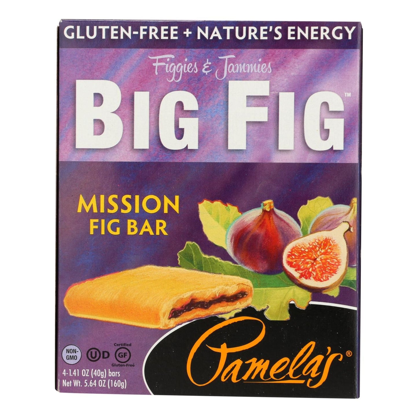 Pamela's Products - Gluten-free Big Fig Bar - Mission Fig - Case Of 8 - 5.64 Oz. image 1