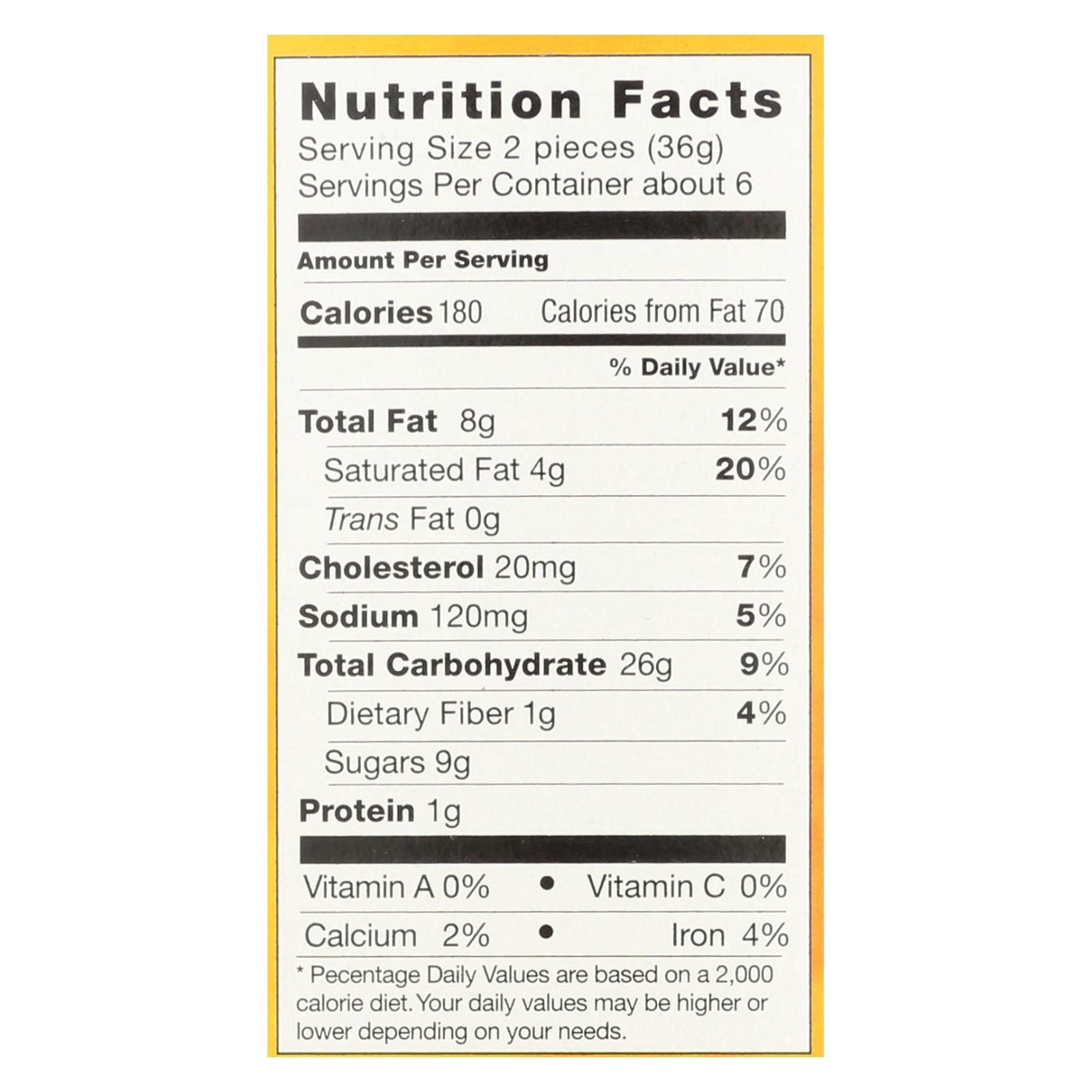 Pamela's Products - Graham Style Crackers - Honey - Case Of 6 - 7.5 Oz. image 3