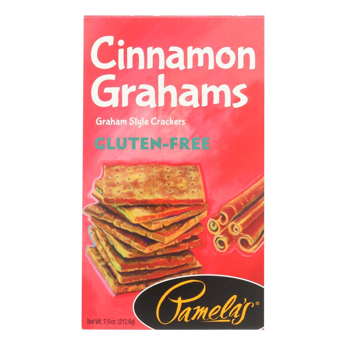 Pamela's Products - Grahams Style Crackers - Cinnamon - Case Of 6 - 7.5 Oz. image 1
