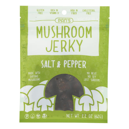 Pan's - Mushroom Jerky Salt Pppr - Case Of 6-2.2 Oz image 1