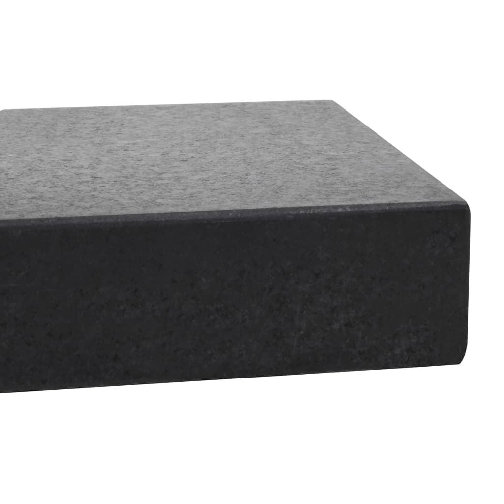 Parasol Base Granite 55.1 lb Rectangular Black image 5