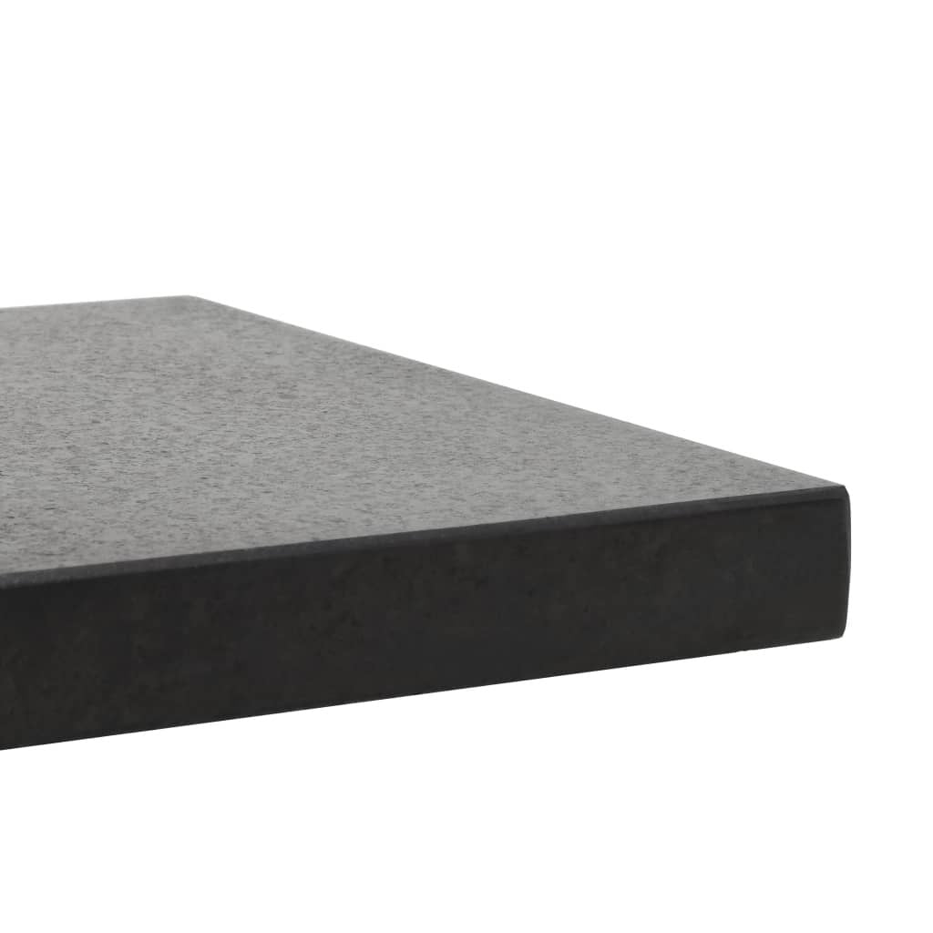 Parasol Base Granite 62.8 lb Square Black image 4