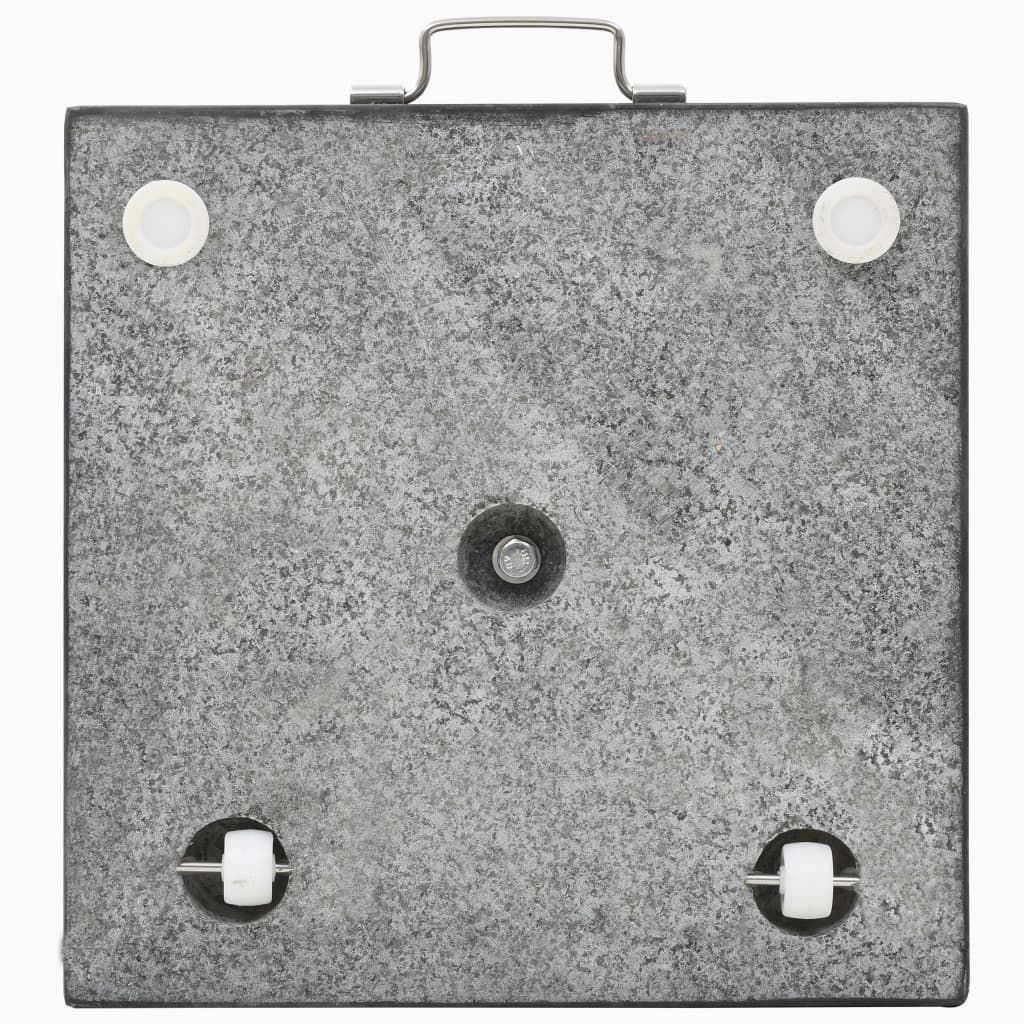 Parasol Base Granite 62.8 lb Square Black image 6