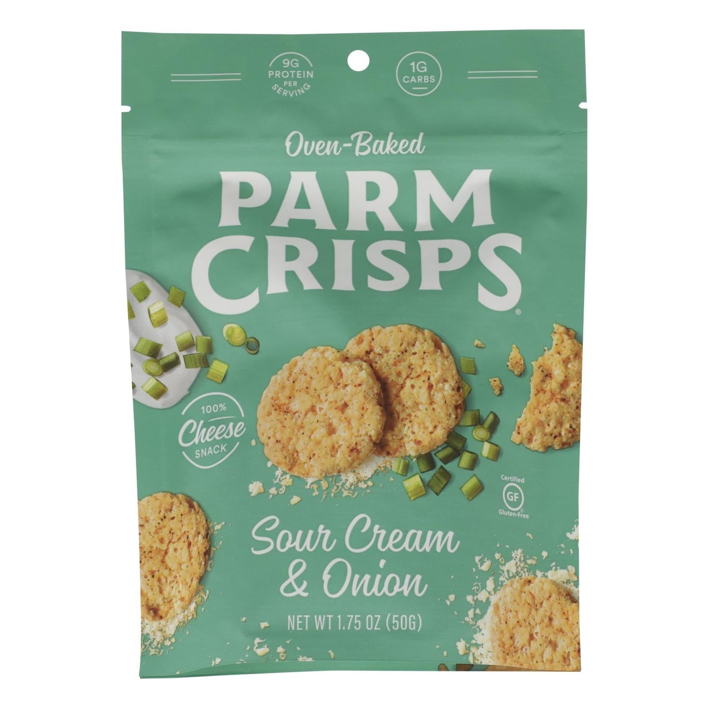 Parm Crisps - Parm Crisp Sr Cream & Onion - Case Of 12 - 1.75 Oz image 1