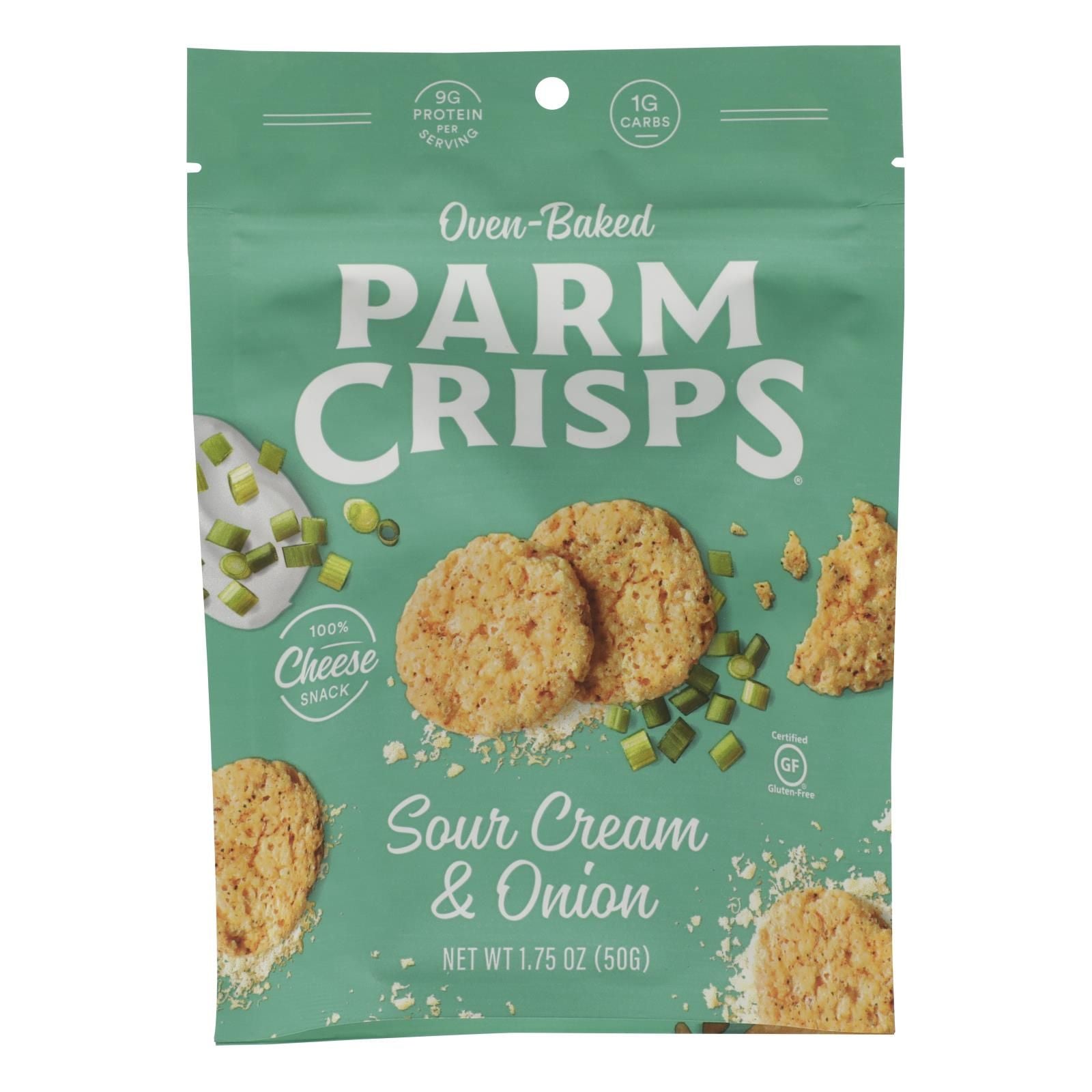 Parm Crisps - Parm Crisp Sr Cream & Onion - Case Of 12 - 1.75 Oz image 1