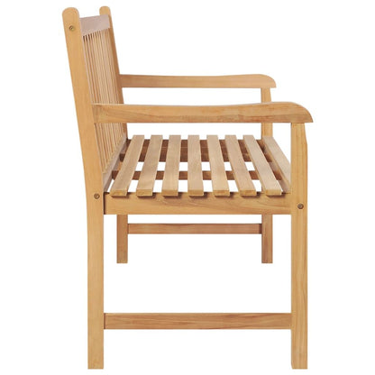 Patio Bench 44.9" Solid Teak Wood image 3