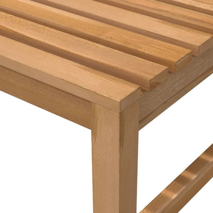 Patio Bench 59.1" Solid Teak Wood image 5