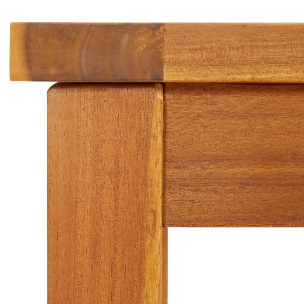 Indoor use of solid wood bench in entryway