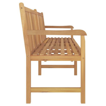 Patio Bench 89.8" Solid Teak Wood image 3