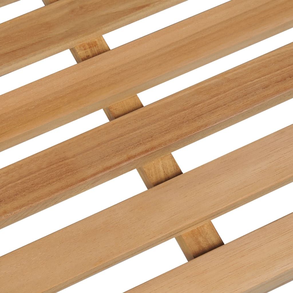 Patio Bench 89.8" Solid Teak Wood image 7