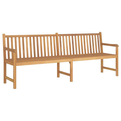 Patio Bench 89.8" Solid Teak Wood image 1