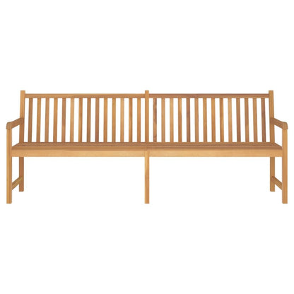 Patio Bench 89.8" Solid Teak Wood image 2