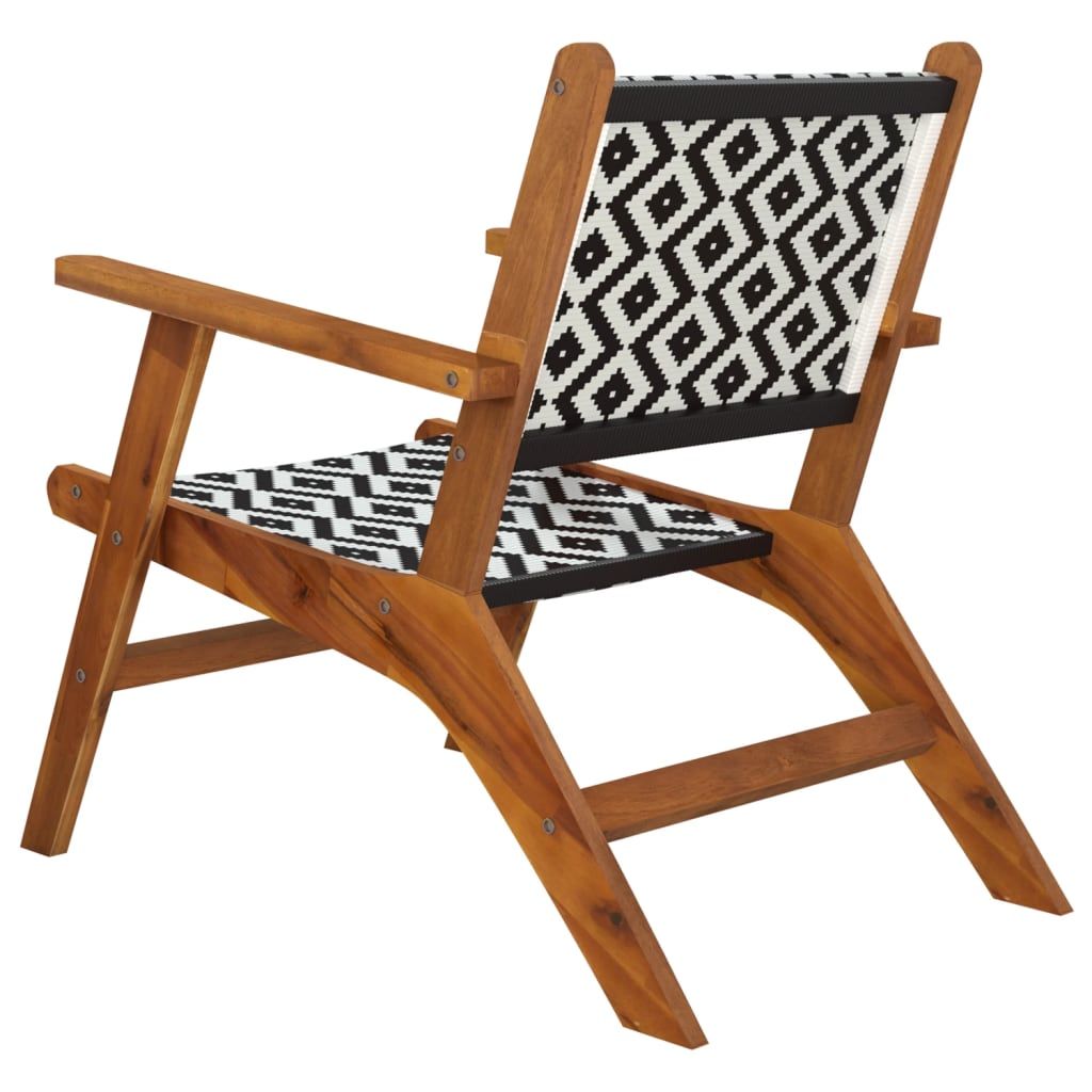 Patio Chairs 2 pcs Solid Acacia Wood image 7