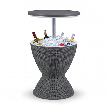 Patio Cooler Bar Table With Height-Adjustable image 15