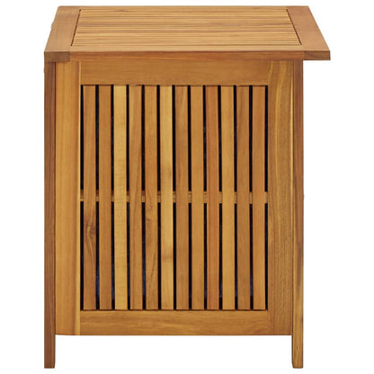 Patio Storage Box 23.6"x19.7"x22.8" Solid Wood Acacia image 4
