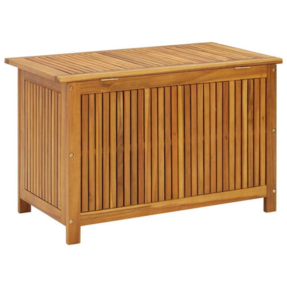 Patio Storage Box 35.4"x19.7"x22.8" Solid Wood Acacia image 5