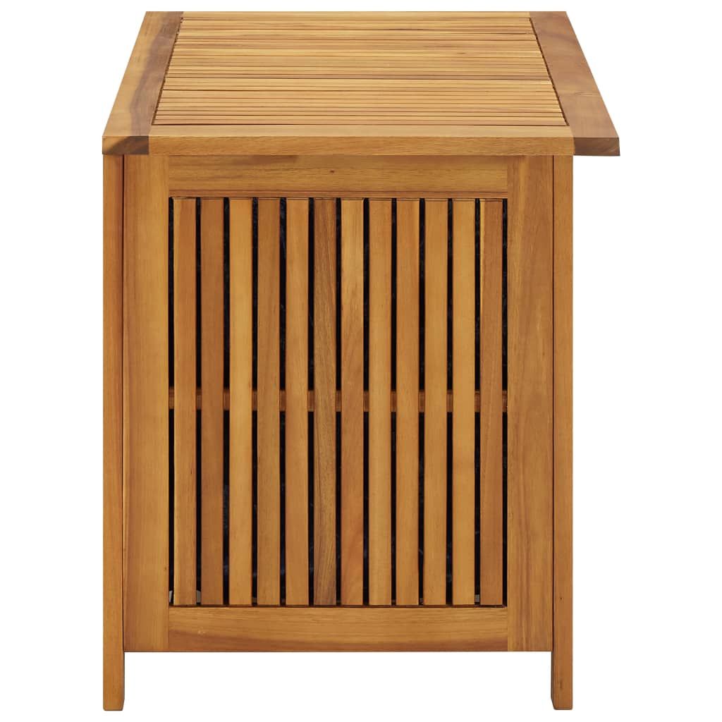 Patio Storage Box 35.4"x19.7"x22.8" Solid Wood Acacia image 4