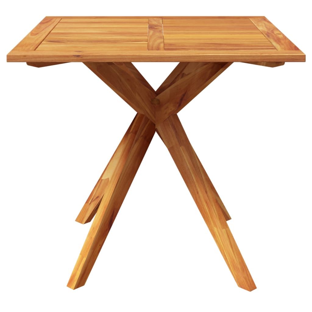 Patio Table 33.5"x33.5"x29.5" Solid Wood Acacia image 3