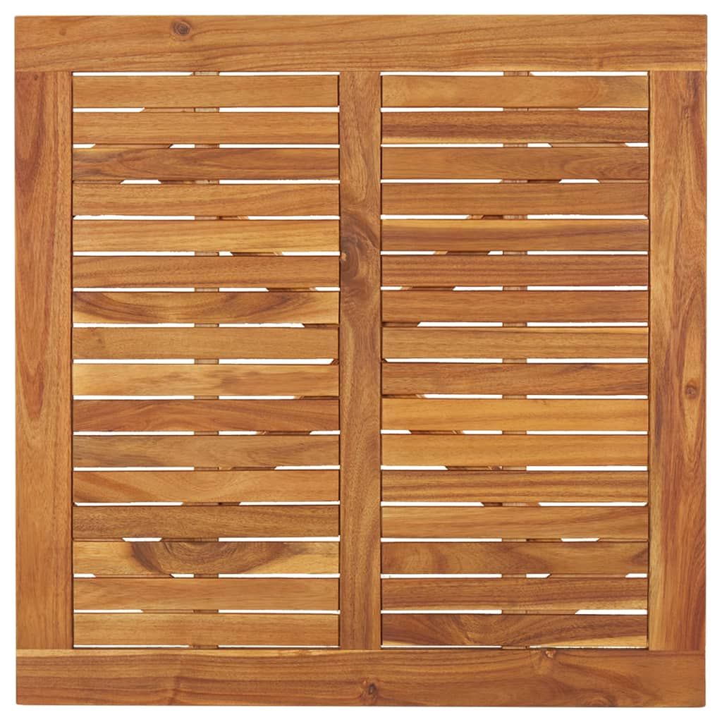 Patio Table 33.5"x33.5"x29.5" Solid Wood Acacia image 4