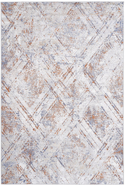 PAYAS Collection 2X3 Beige / Geometric Doormat Rug image 2