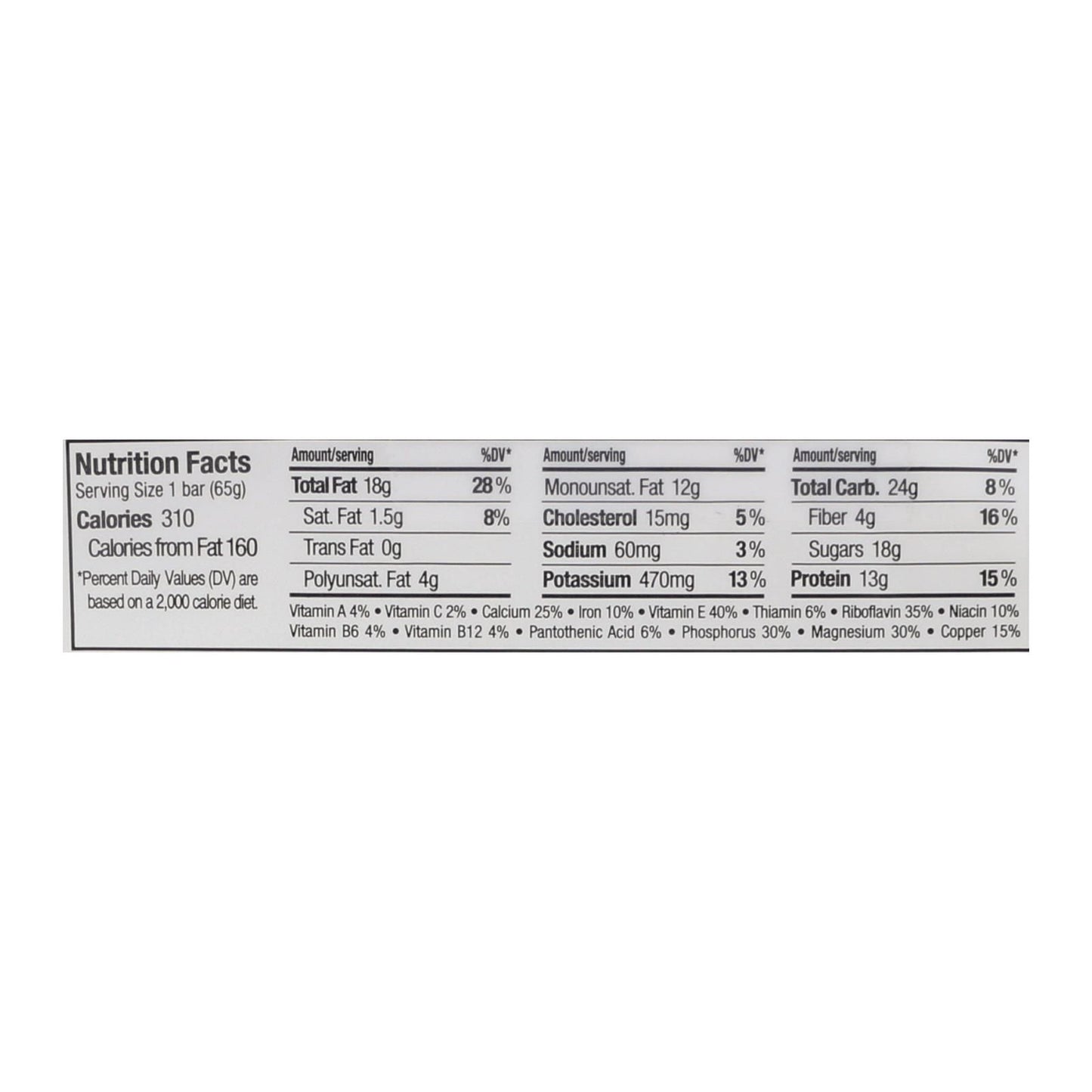 Perfect Bar Almond Butter Bar - Case Of 8 - 2.3 Oz image 3