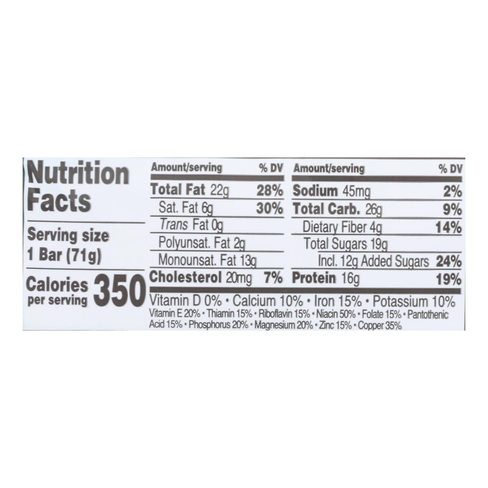 Perfect Bar Coconut Peanut Butter Bar - Case Of 8 - 2.5 Oz image 2