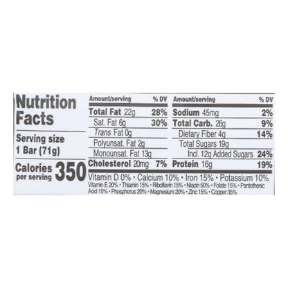 Perfect Bar Coconut Peanut Butter Bar - Case Of 8 - 2.5 Oz image 2