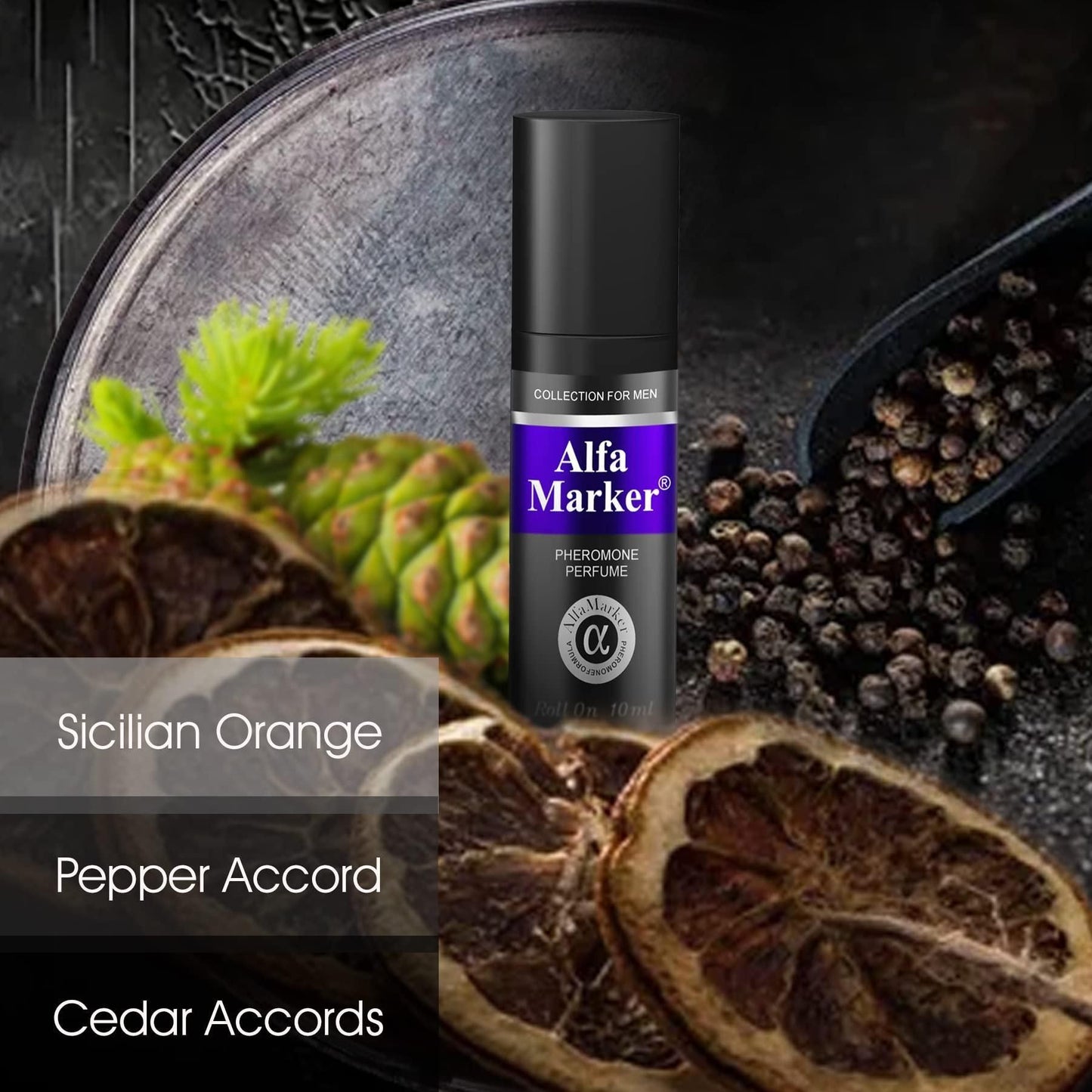 Pheromone Cologne for Men Pheromone Perfume for Men Oil Roll-on Formula 10 ml image 5