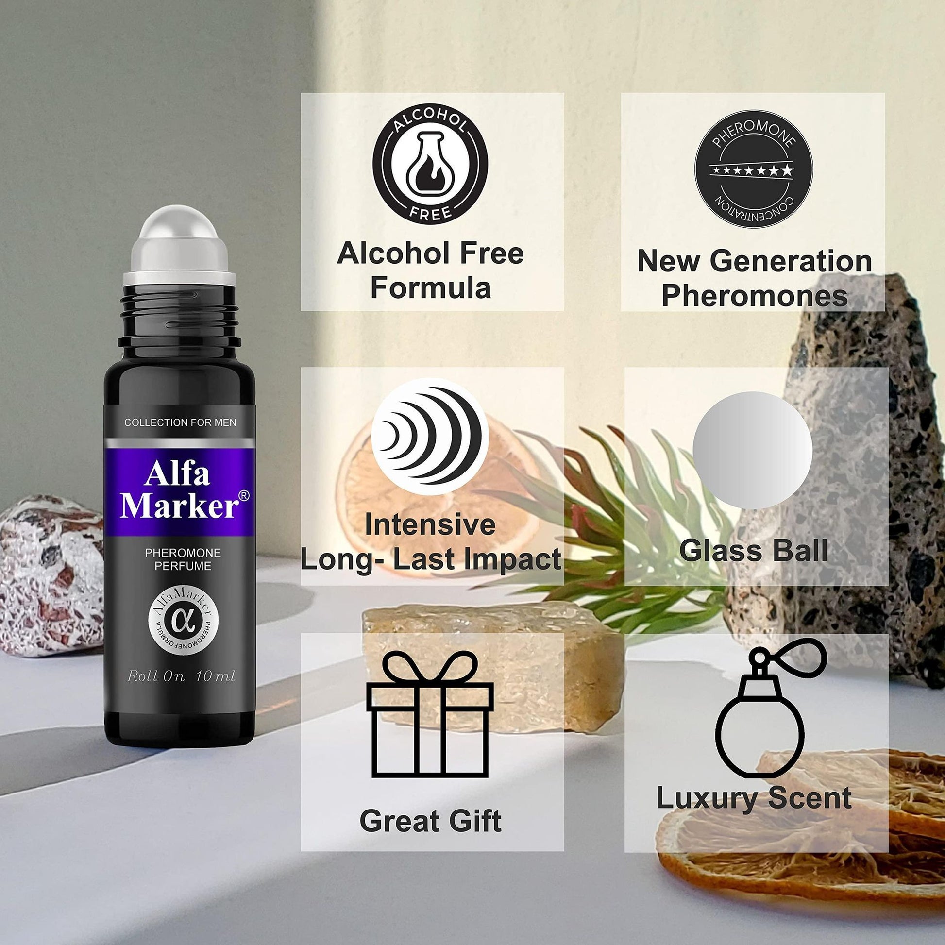 Pheromone Cologne for Men Pheromone Perfume for Men Oil Roll-on Formula 10 ml image 4