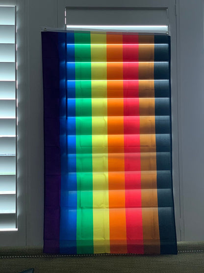 Philly Pride Flag 3x5 feet; LGBTQ+ pride flag image 1