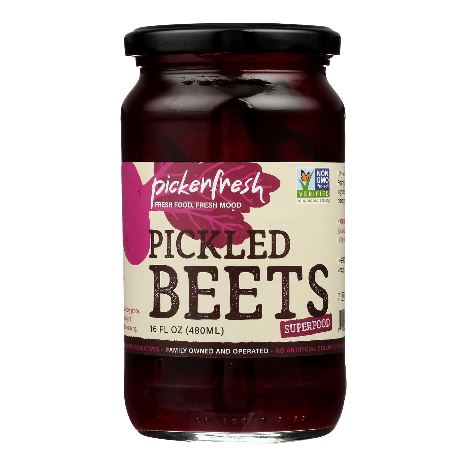 Pickerfresh - Beets Pickled - Case Of 6-16 Oz image 1