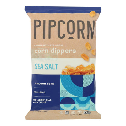 Pipcorn - Chps Corn Dippers Sea Salt - Case Of 12 - 9.25 Oz image 1