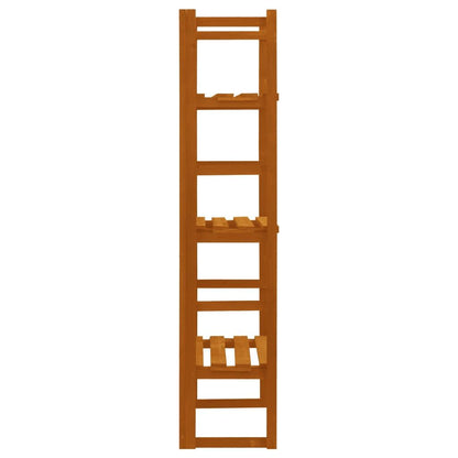 Plant Stand with Trellis Orange 23.6"x11.8"x55.1" Solid Firwood image 3
