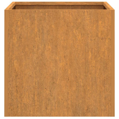 Planters 2 pcs 19.3"x18.5"x18.1" Corten Steel image 7