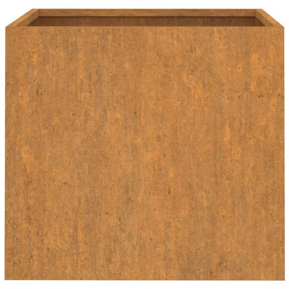 Planters 2 pcs 19.3"x18.5"x18.1" Corten Steel image 6