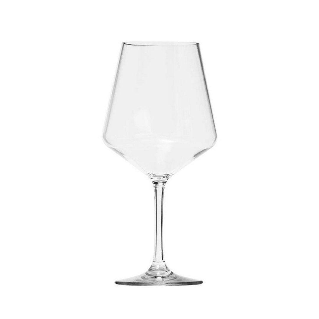 Plastic Wine Glasses Set of 4 (15oz), BPA Free Tritan Lexington Wine Glass Set, Unbreakable Red Wine Glasses, White Wine image 1