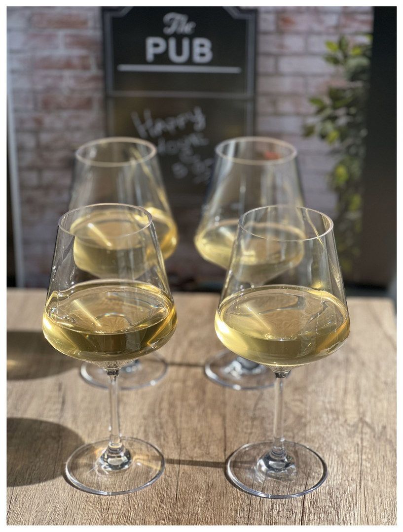 Plastic Wine Glasses Set of 4 (15oz), BPA Free Tritan Lexington Wine Glass Set, Unbreakable Red Wine Glasses, White Wine image 5
