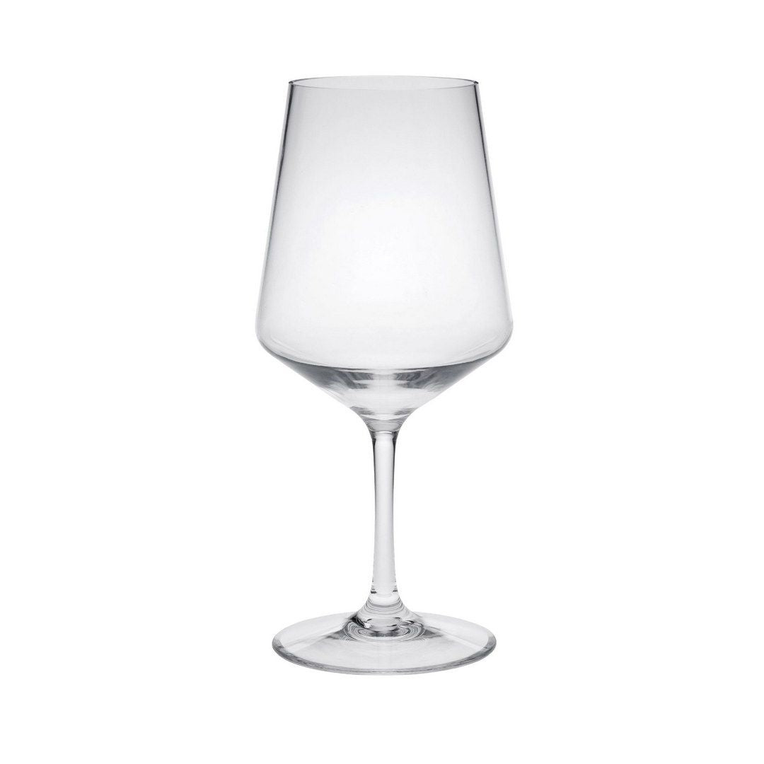Plastic Wine Glasses Set of 4 (18oz), BPA Free Tritan Lexington Wine Glass Set, Unbreakable Red Wine Glasses, White Wine image 1