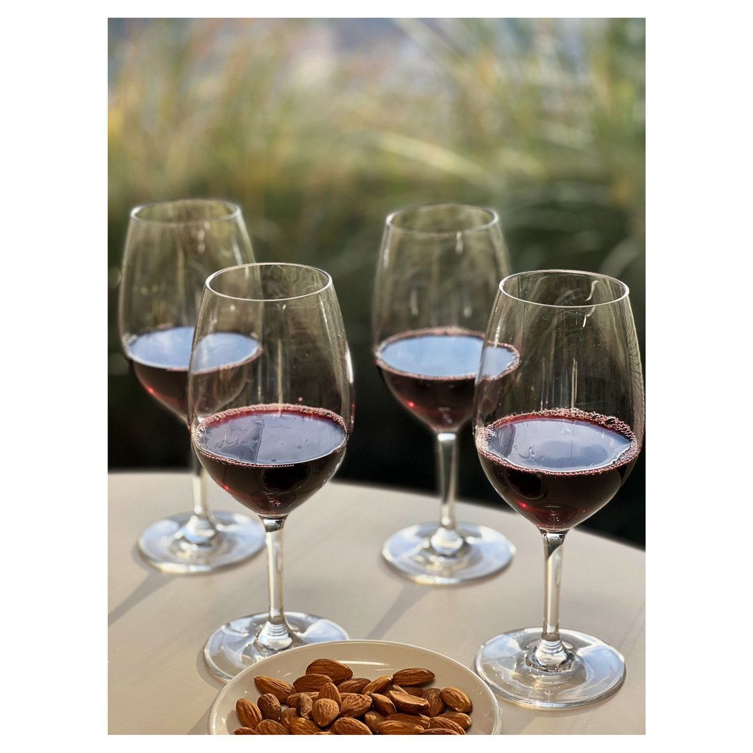Plastic Wine Glasses Set of 4 (20oz), BPA Free Tritan Wine Glass Set, Unbreakable Red Wine Glasses, White Wine Glasses image 2