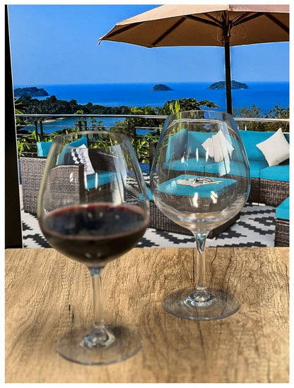 Plastic Wine Glasses Set of 4 (23oz), BPA Free Tritan Wine Glass Set, Unbreakable Red Wine Glasses, White Wine Glasses image 3