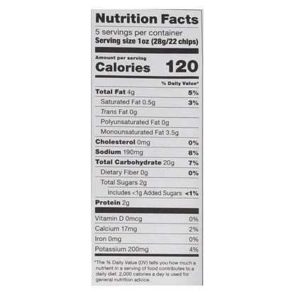 Popchips Potato Chip - Sour Cream - Onion - Case Of 12 - 5 Oz image 3