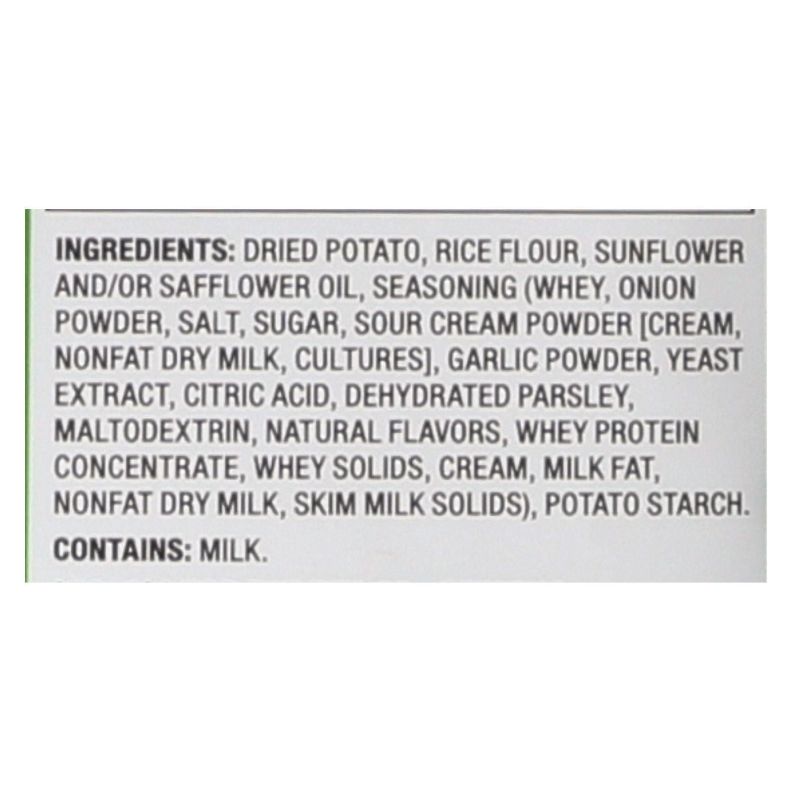 Popchips Potato Chip - Sour Cream - Onion - Case Of 12 - 5 Oz image 2