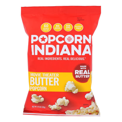 Popcorn Indiana Popcorn - Movie Theater - Case Of 12 - 4.75 Oz. image 1