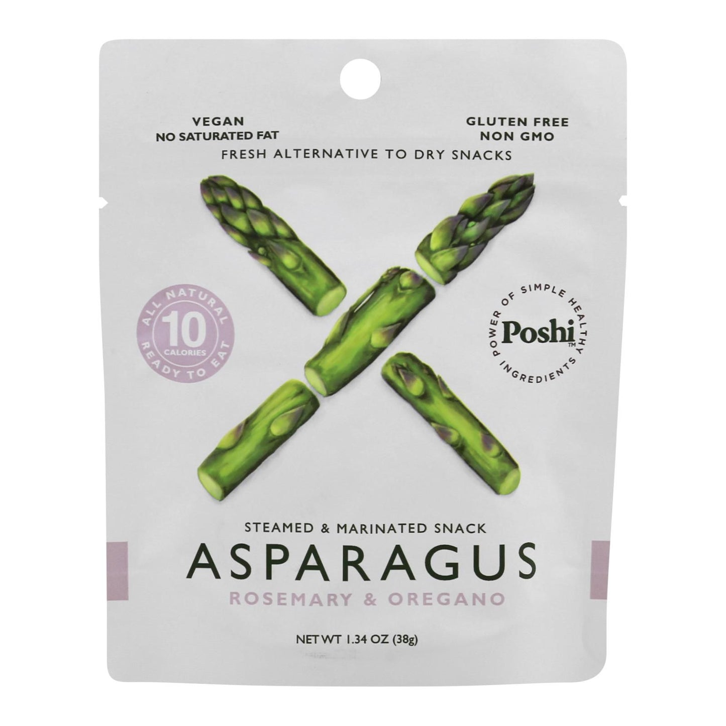 Poshi - Snack Asparagus Mrntd Veg - Case Of 10 - 1.34 Oz image 1