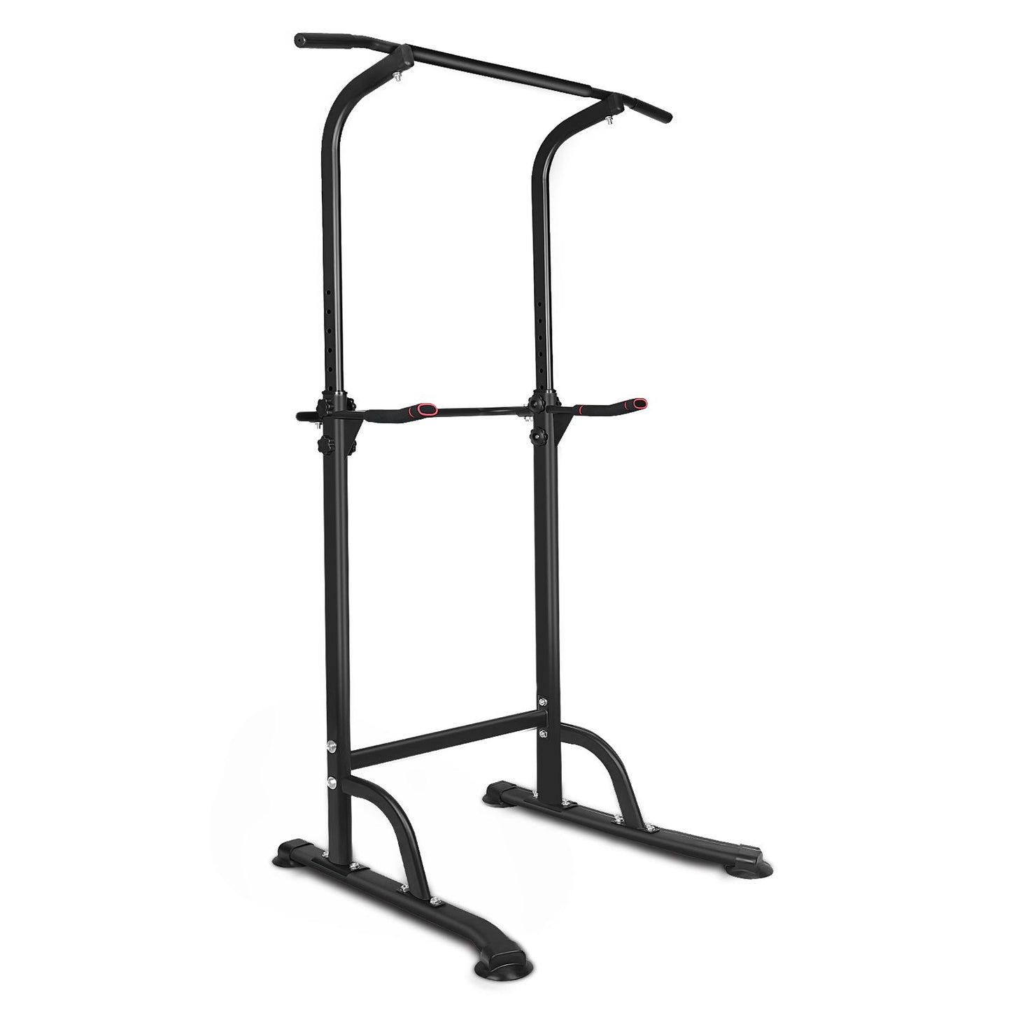 Power Tower Dip Station Adjustable Height Heavy Duty Multi-Function Fitness Training Equipment image 1