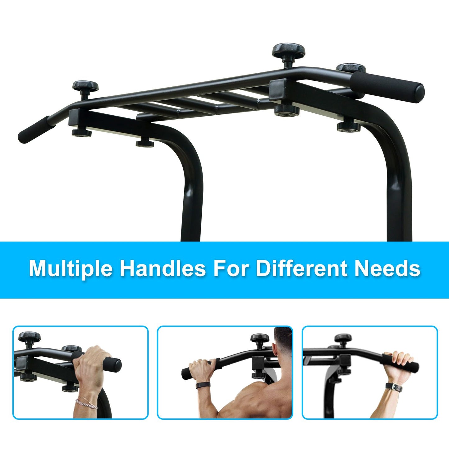 Power Tower Pull Up Bar Workout Dip station for Strength Training, Suitable for Home Gym Fitness image 3