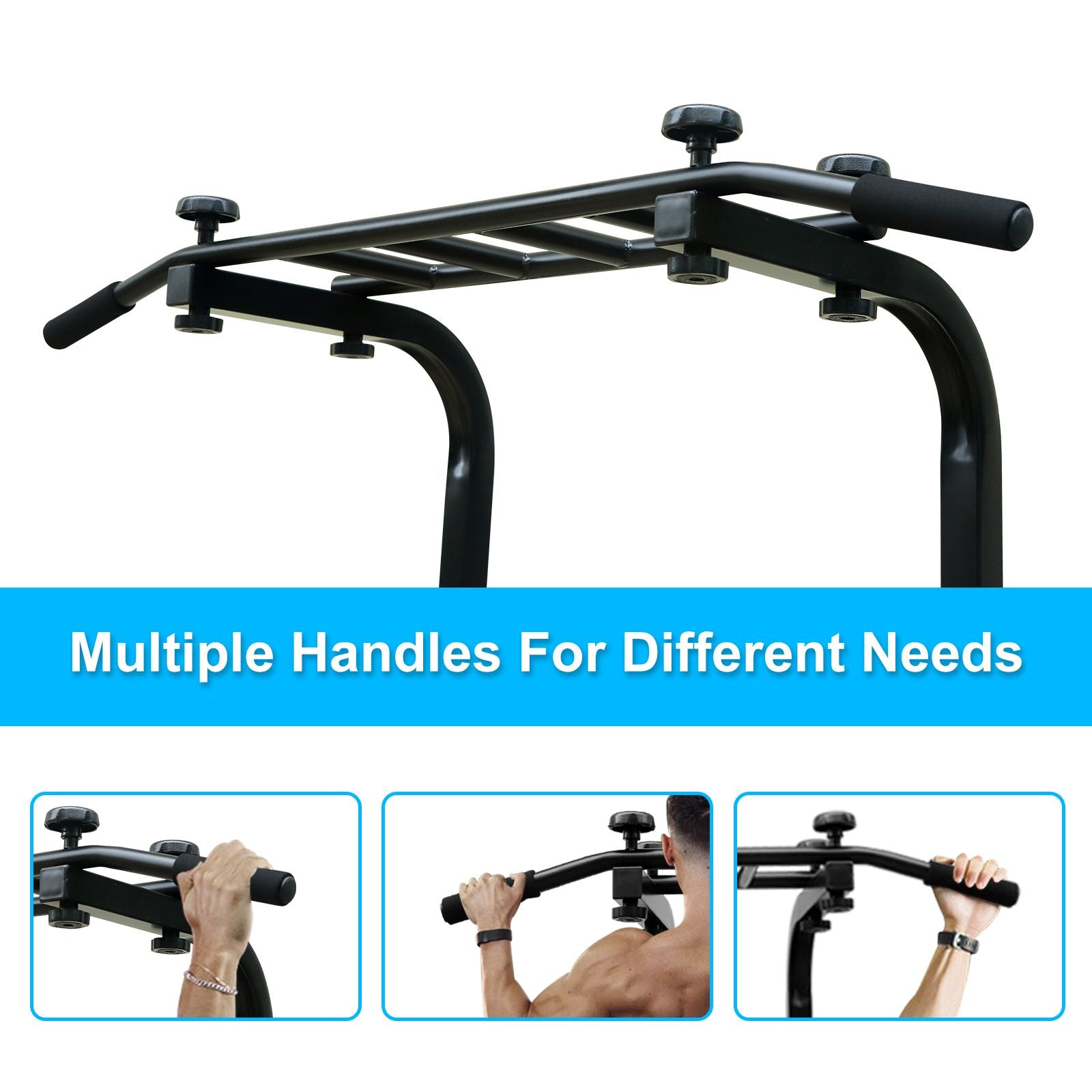 Power Tower Pull Up Bar Workout Dip station for Strength Training, Suitable for Home Gym Fitness image 3