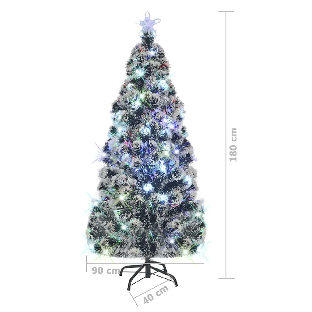 Pre-lit Christmas Tree with Stand 6 ft 220 Branches image 9