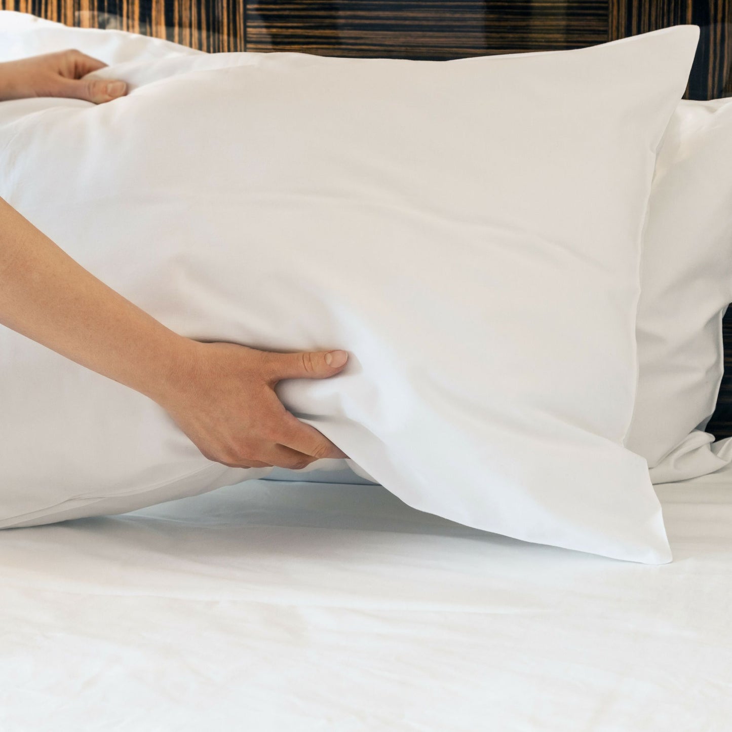 Premium 4-Piece Tencel Lyocell sheet Set, Silky Soft 100% Tencel, Oeko-TEX Certified, Queen - Soft White image 2
